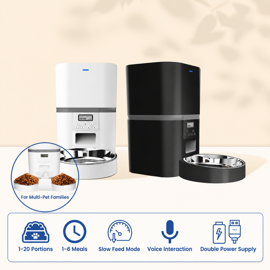 Automatic pet food dispenser