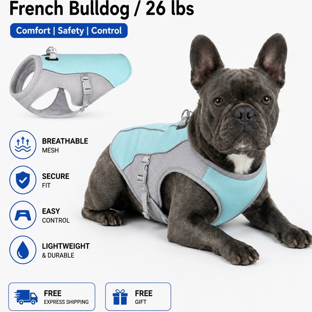 Cooling Vest for Dogs — PawlyBuddy™
