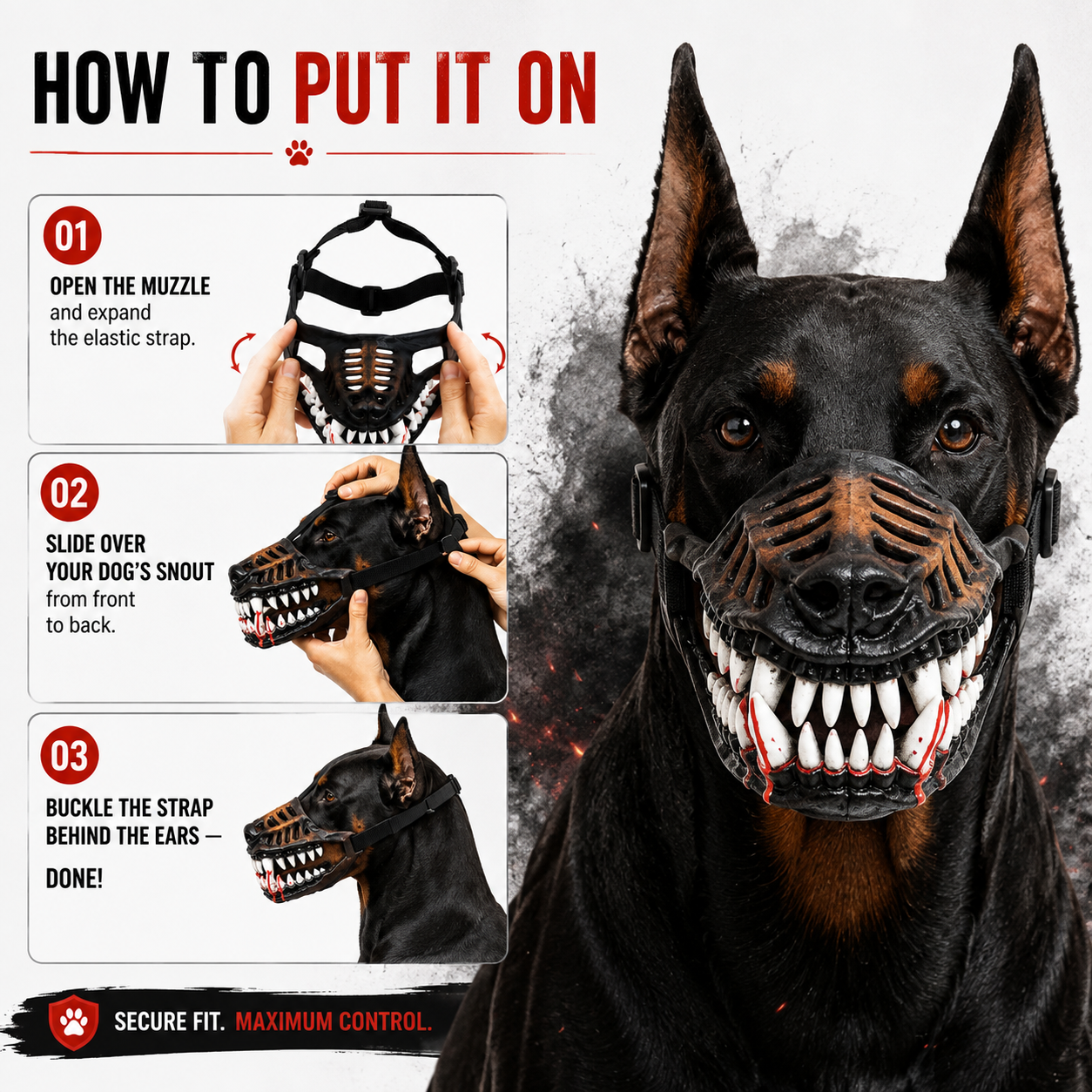 HellHound Monster Muzzle