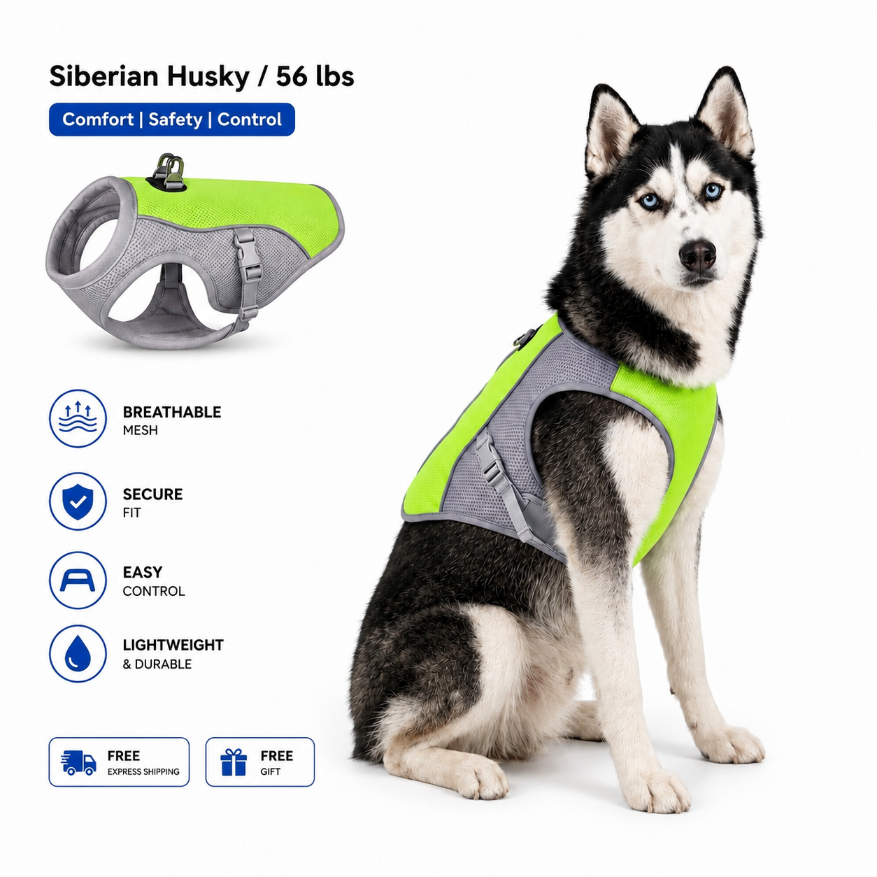 Cooling Vest for Dogs — PawlyBuddy™
