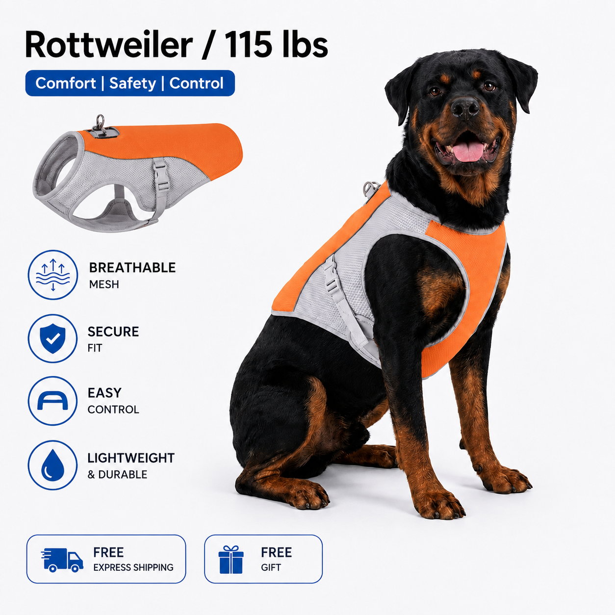 Cooling Vest for Dogs — PawlyBuddy™