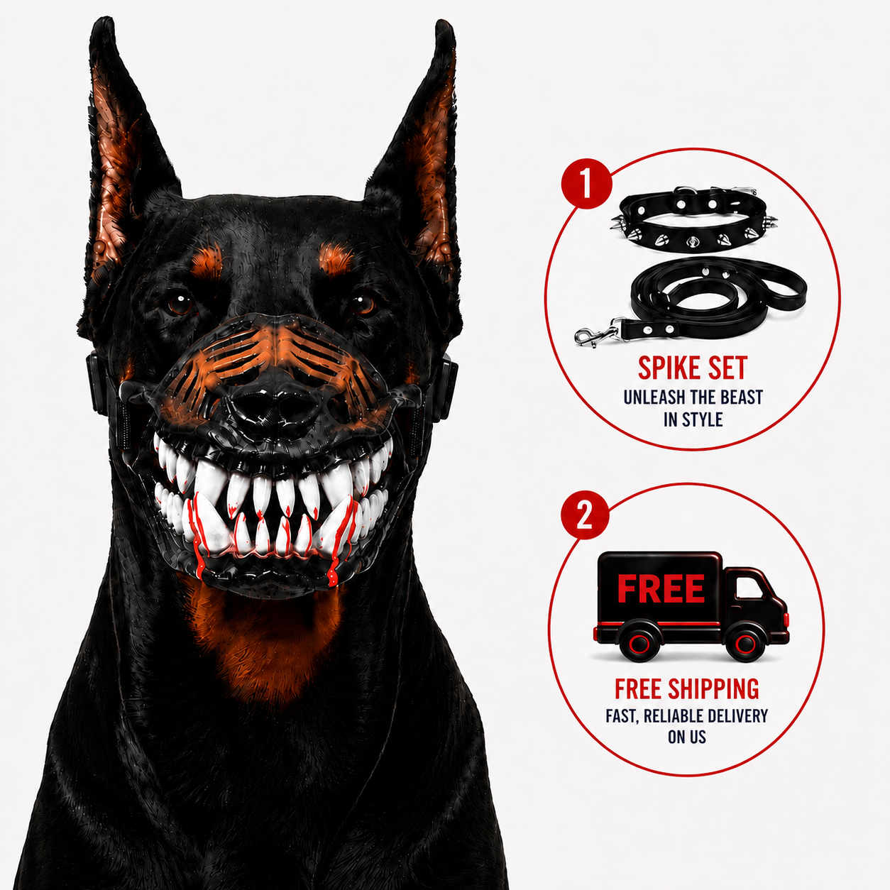 HellHound Monster Muzzle