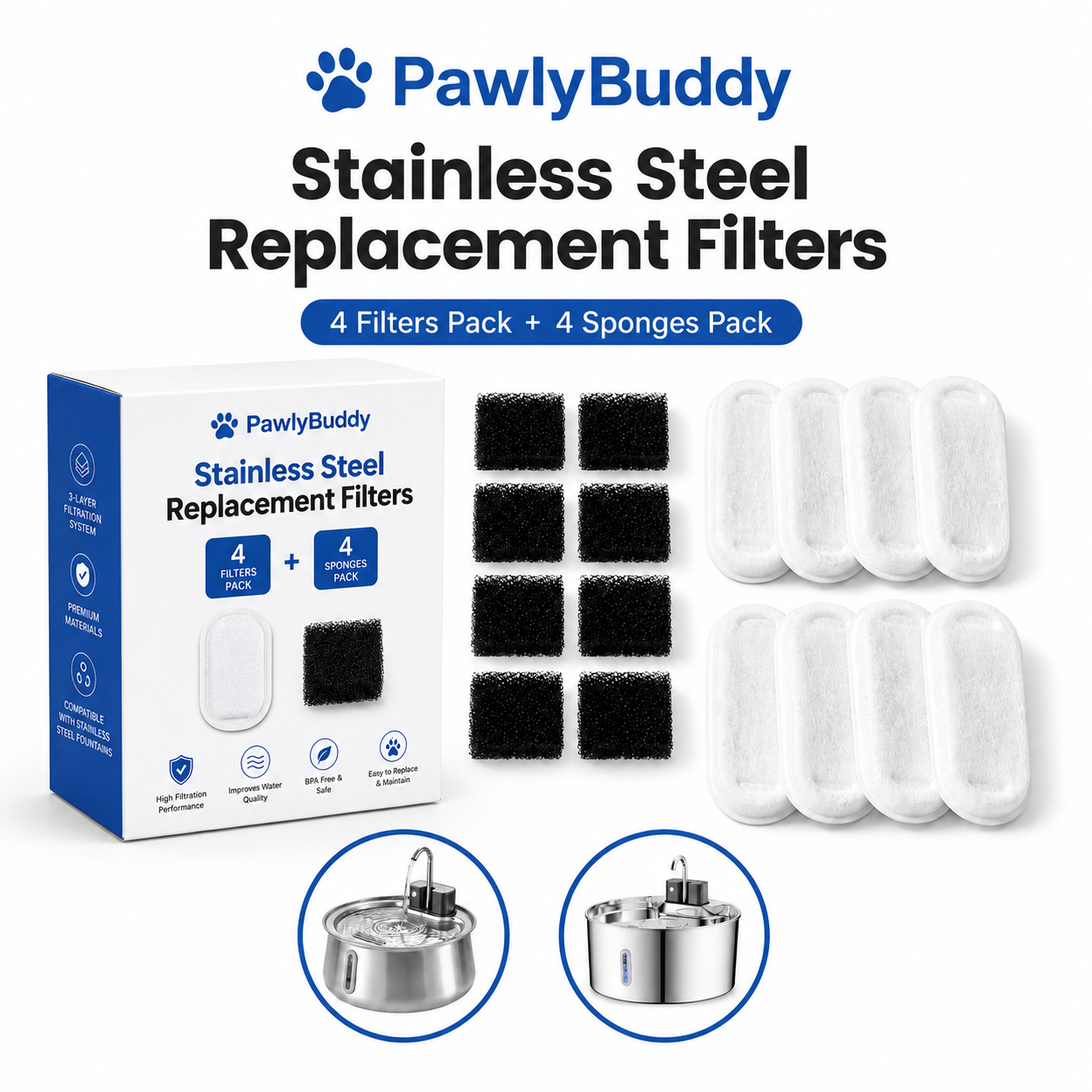 Dog Fountain Filters