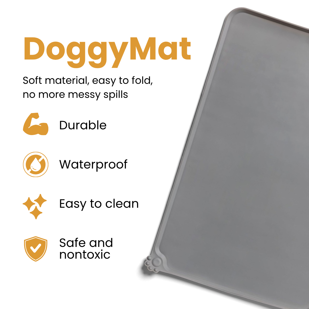 Tapis anti-éclaboussures pour chien — PawlyBuddy™